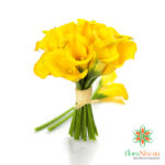 Bouquet di calle gialle